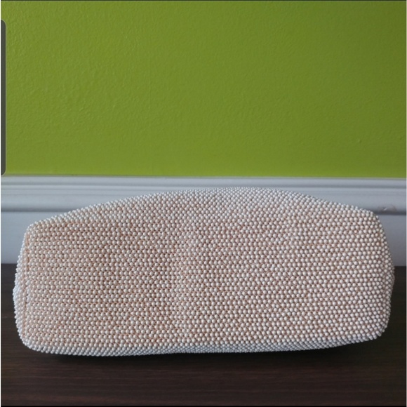 Vintage 50s Lumured Petite Bead Purse - Picture 6 of 8